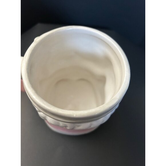 Christmas Mug Ceramic Nutcracker Mug With Pink & White Holiday Design Large - Picture 5 of 9